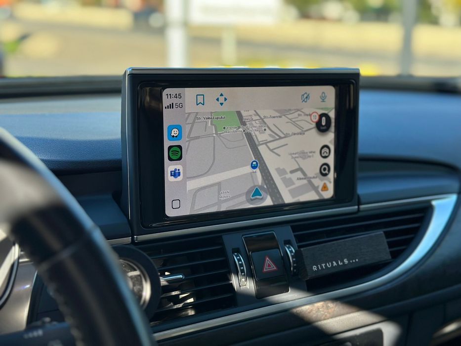 Audi A6 C7 2017 Automat • 133000 km • Piele crem• Navi • Cameră