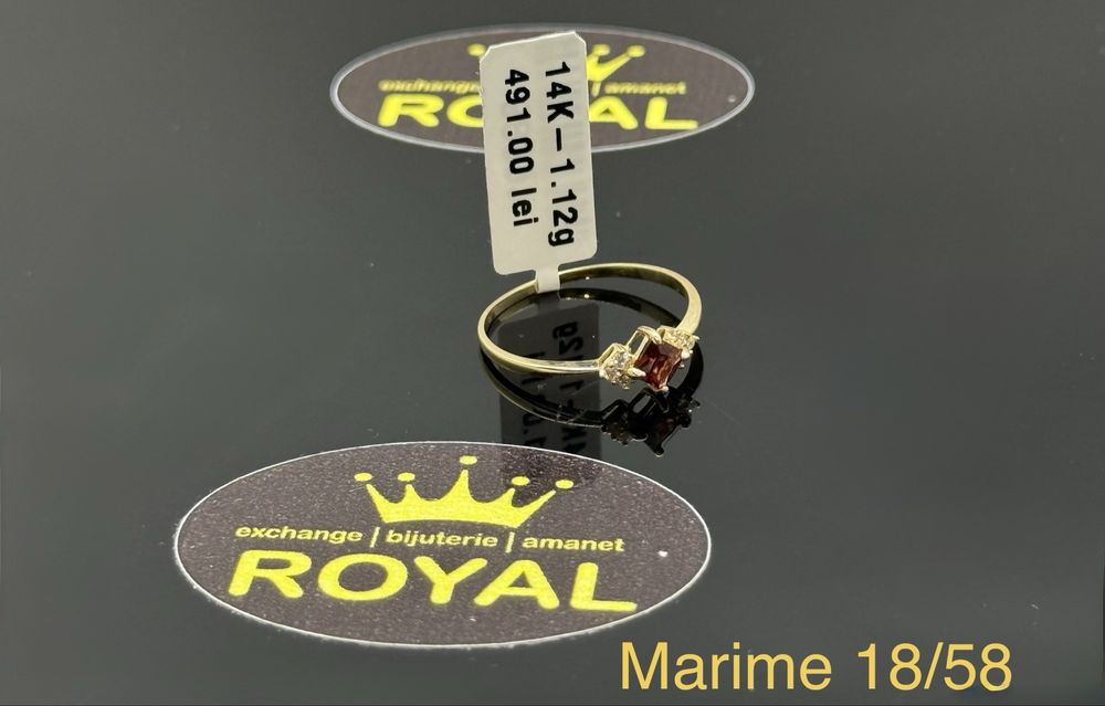 Bijuteria ROYAL : Inel AUR 14K NOU / 1.12 GR