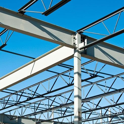 Завод по производству металлоконструкций.