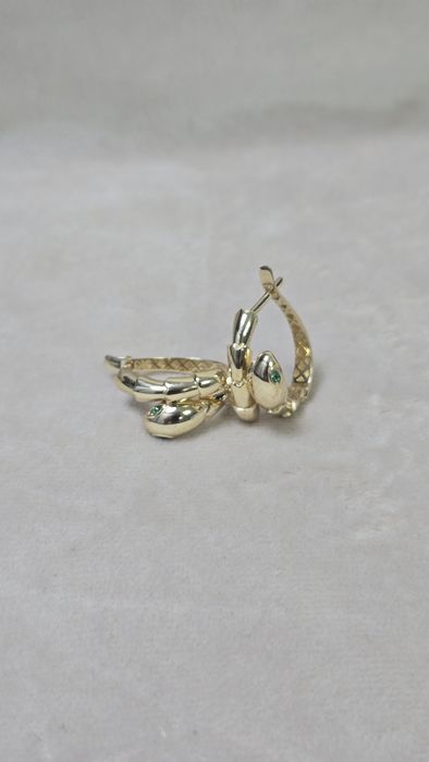 Серьги из жёлтого золото