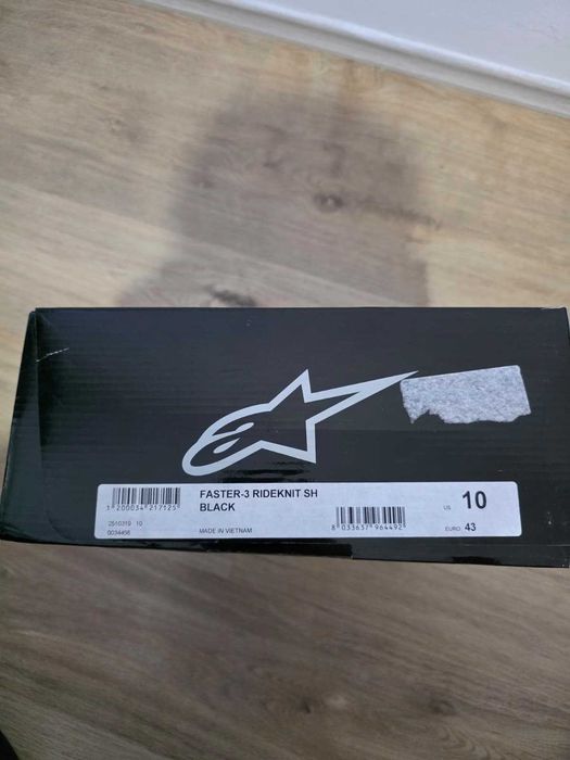 Alpinestars Faster-3 Rideknit | Mărime 43 / US 10 | Moto Sneakers