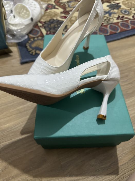 Белый туфли 35 размер