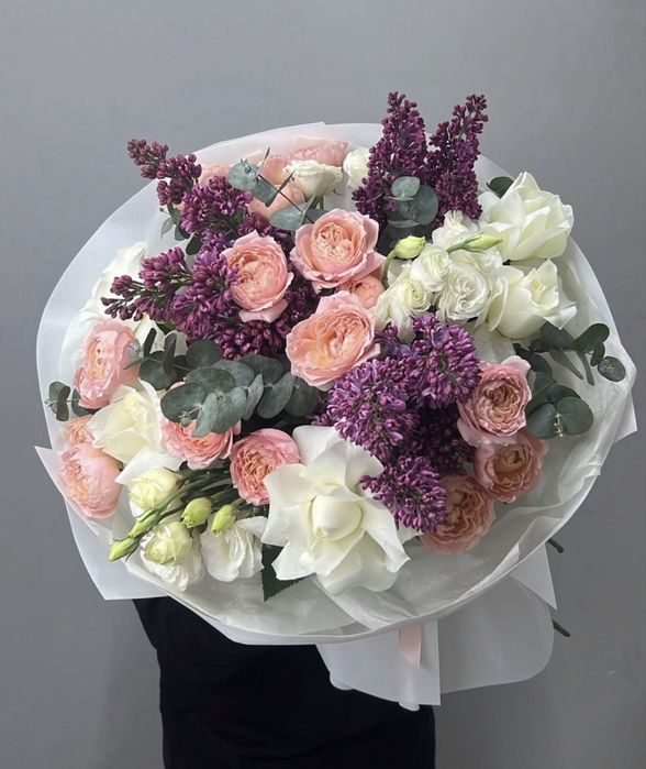 Букеты, цветы, розы, пионы, тюльпаны