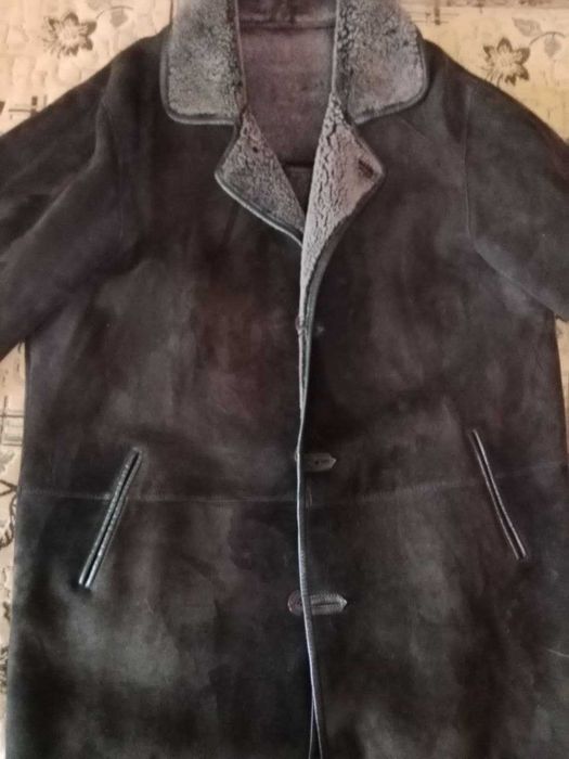 Мужская дублёнка Lucсia (Турция), натуральная овчина, размер XXXL.
