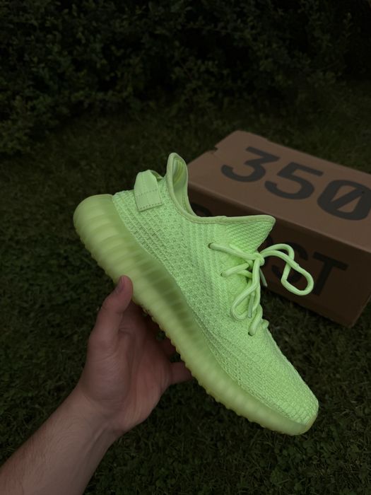 Adidasi Yeezy 350 V2 Glow Green / Premium