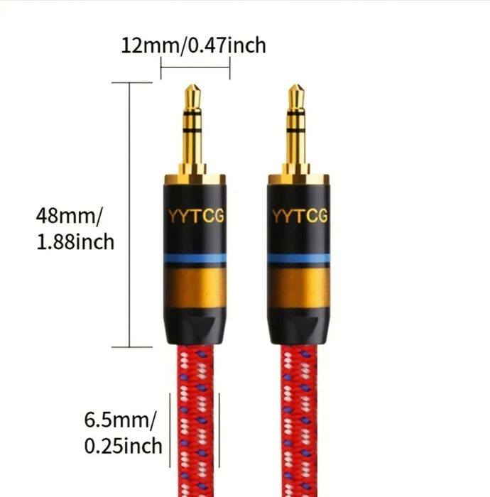 Новый aux 3.5 мм аудио кабель.