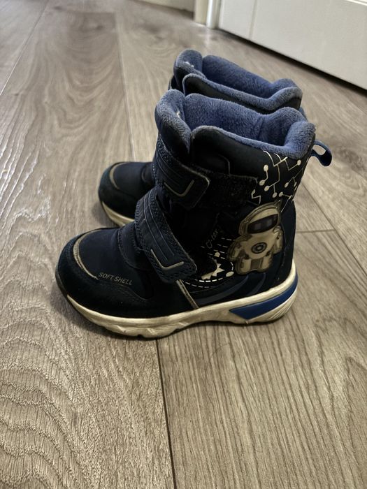 Зимние детские ботинки soft shell