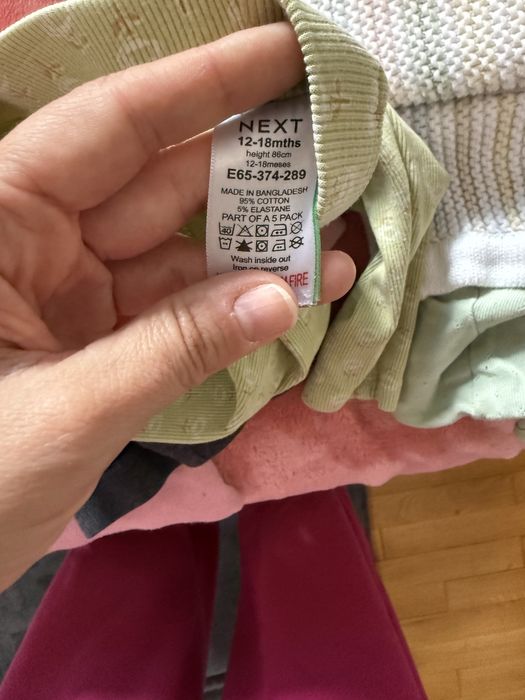 Дрехи на NEXT: 12-18 месеца ( 86 см) и един сет 9-12 месеца