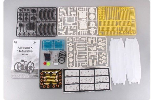 ШОК Конструктор робот 14 в 1 Solar по выгодной цене