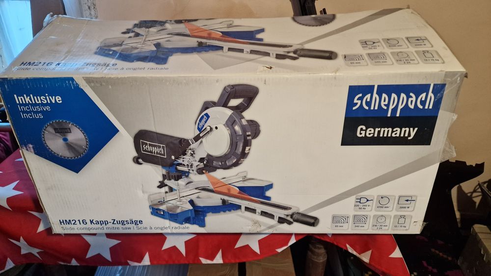 Circular  culisant Scheppach 2000w