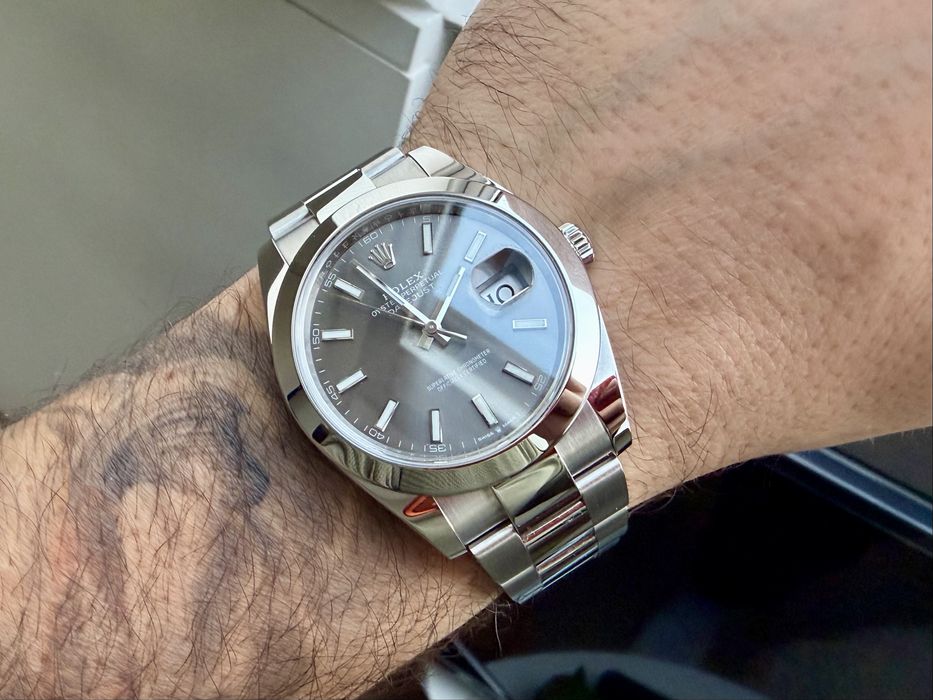 Rolex Datejust 41mm Rhodium dial (ult referinta 126300)