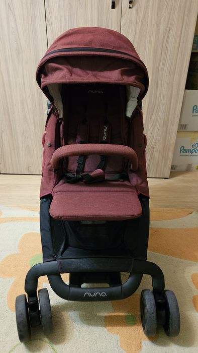Nuna pepp next цвят бордо