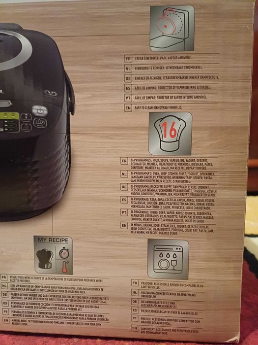 TEFAL Aparat de gătit multifuncționat 16 în 1 SpheriCook RK745800