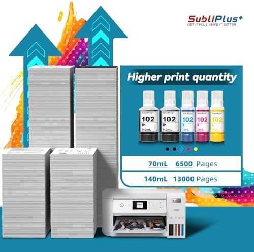 Нови Мастилници 102 BKCMY за EcoTank принтери Тонер касети Epson