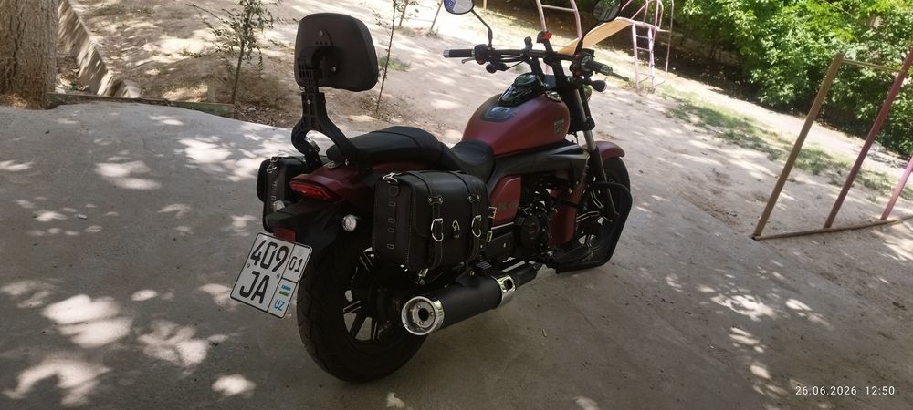 Продаю мотоцикл lifan k19 1900 пробег,2024г выпуска