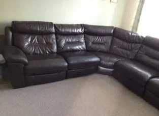 coltar din piele cu capetele electrice