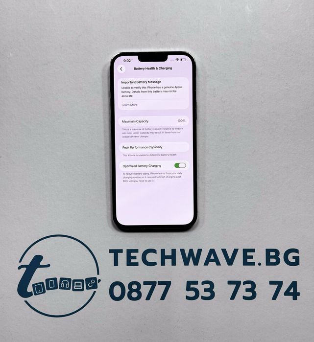 iPhone 13 Pro Max 128GB Gold 100%