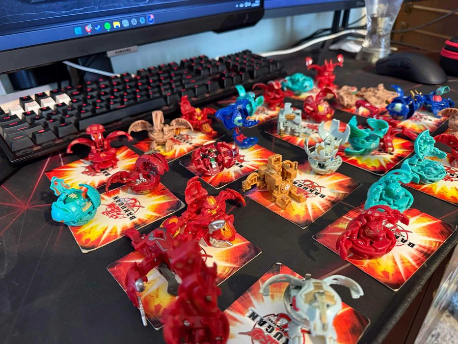 Много Bakugan-и от генерация 1