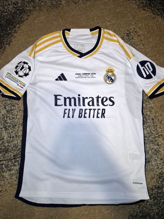 Тениска Real Madrid 23/24 домакински екип, размер S