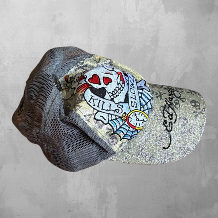 Ed hardy Y2K шапка