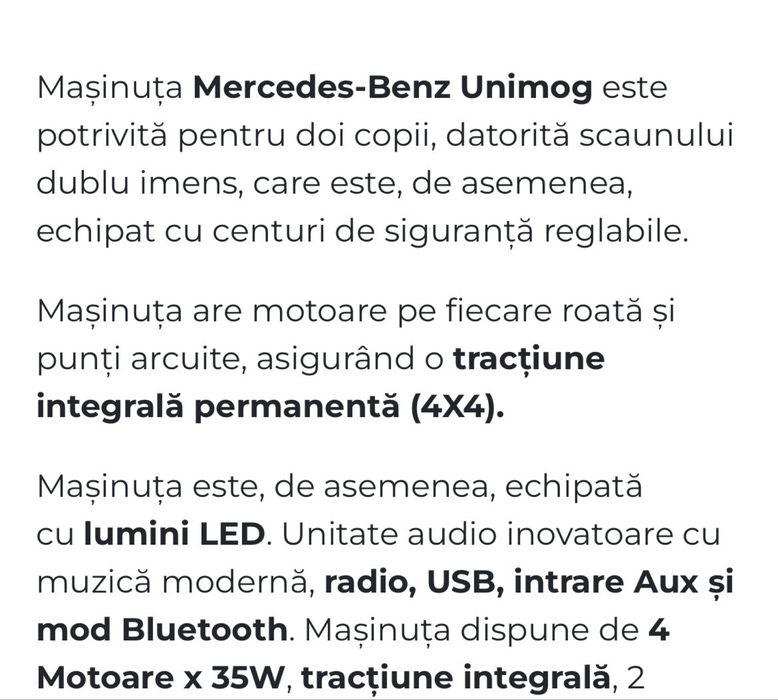 Masinuta electrica