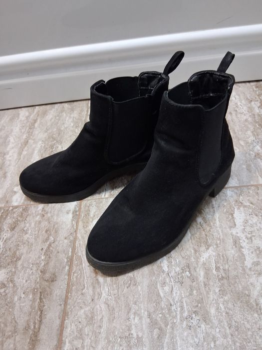 Botine dama piele intoarsa