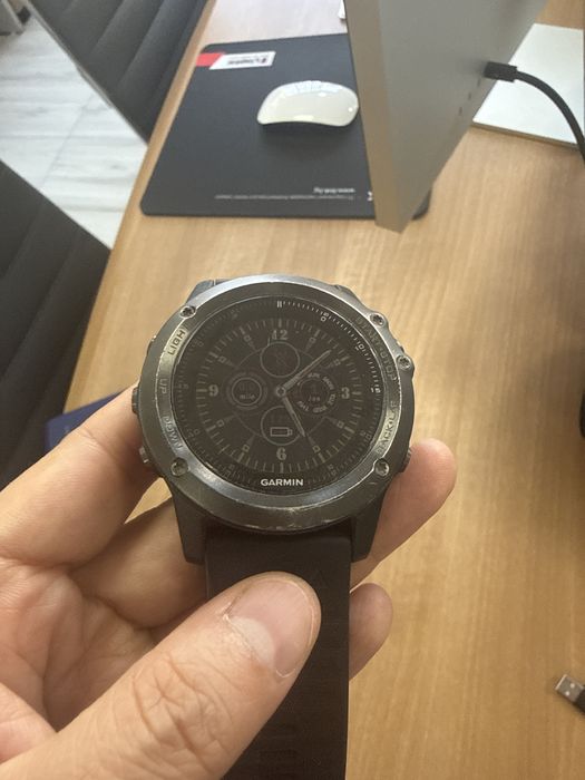 Мультиспортивные часы Garmin Fenix 3HR sapphire