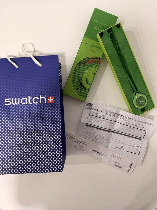 Ap x Swatch Royal Pop Green Eight Full set