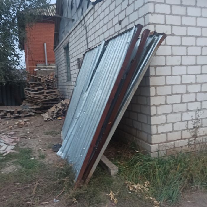 Продам ворота планшет забор