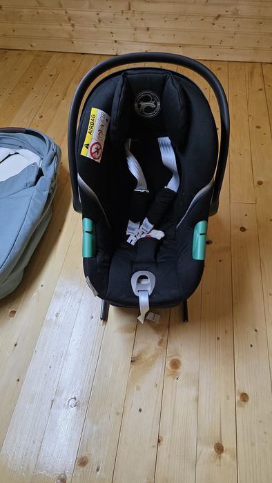 Carut cybex balios s lux 3 in 1 + baza auto isofix pentru scoica