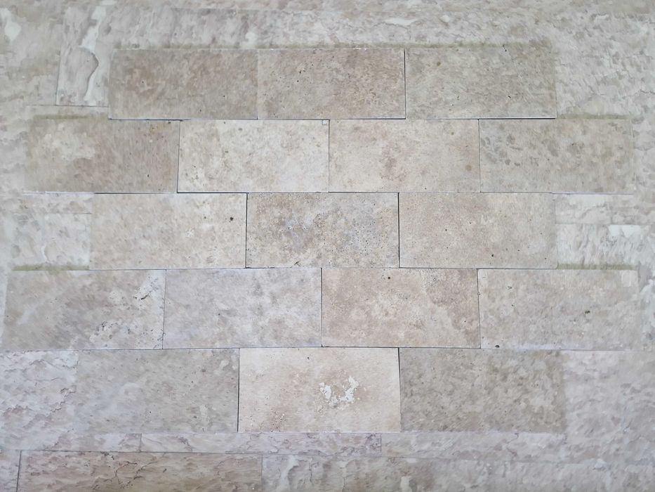 Травертин кафяв 1.2/40.6/20.3 и 1.2/20.3/20.3 - 41 лв.м2 с ддс