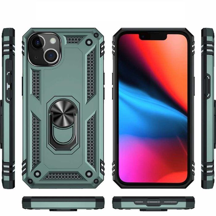 Husa hybrid ARMOR cu inel pt iPhone 13 , 13 Mini, 13 Pro , 13 Pro Max