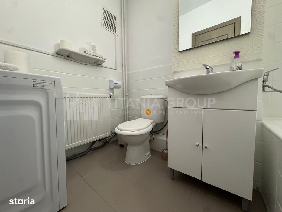 Garsonieră decomandată 38mp, renovată integral, lift nou,  Racadau
