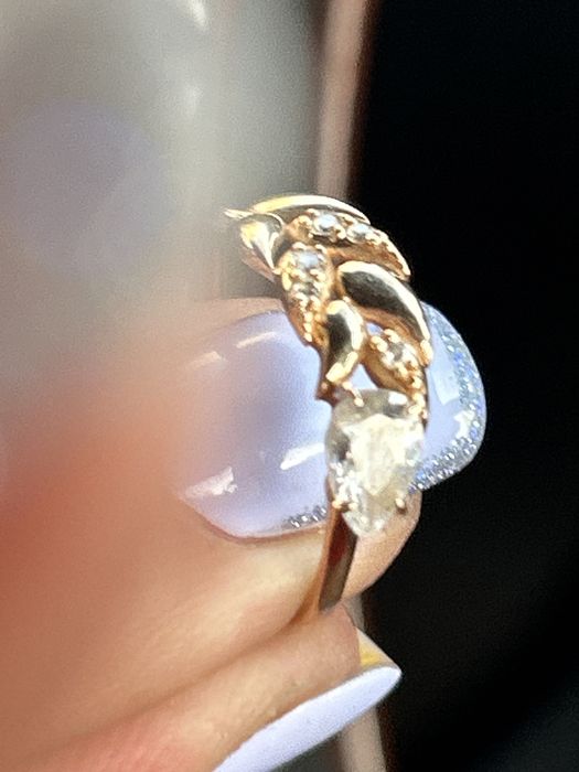 Кольца 585 красное золото