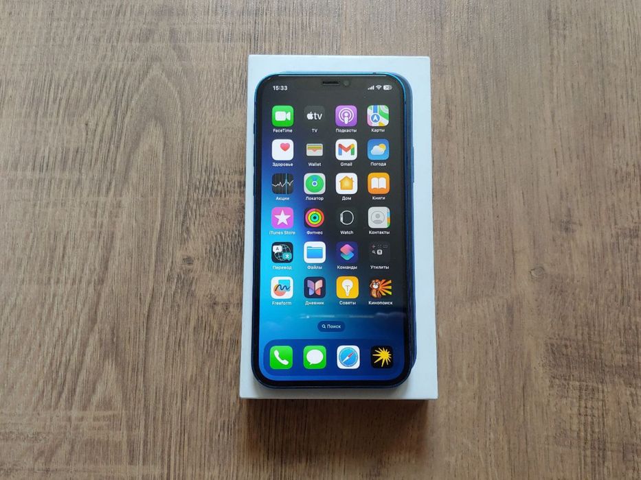 Iphone 12 синий 128gb