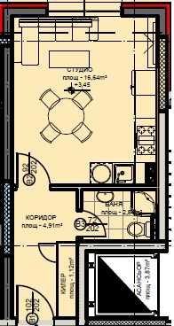 Студио в Свиленград ново строителство, жилищен комплекс „Лас Вегас“