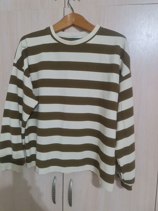 Свитшот (Тельнажка) весна -осень плотная ткань оверсайз