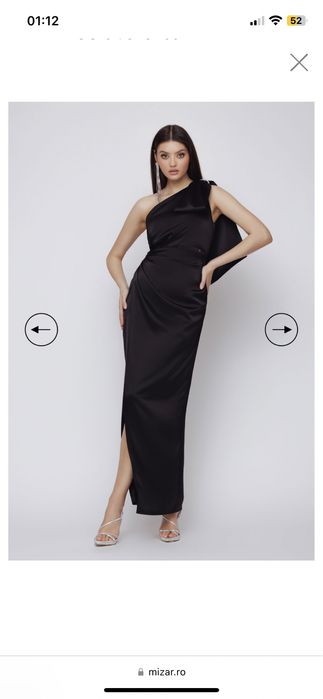 Rochie ocazie neagra MIZAR