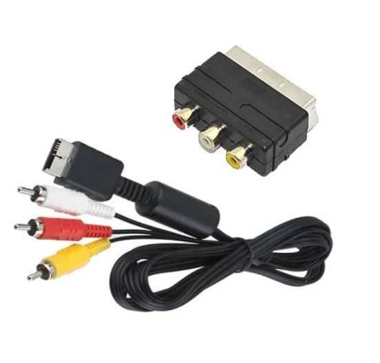 [ PS2/PS3 > Оригинален AV cable за PlayStation 3 / PlayStation 2