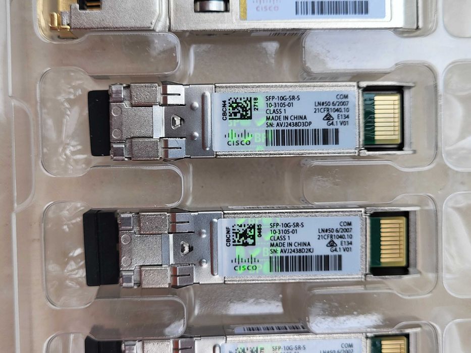 Cisco GLC-t / SFP-10g-sr-s / GLC-sx-mmd