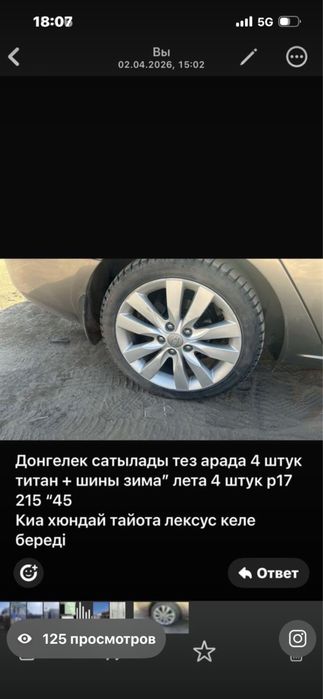 Шины диски титан р17