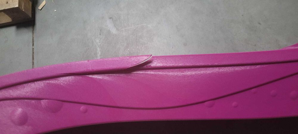 Tobogan mare 235 cm , NOU, pret redus, Mov Roz x20