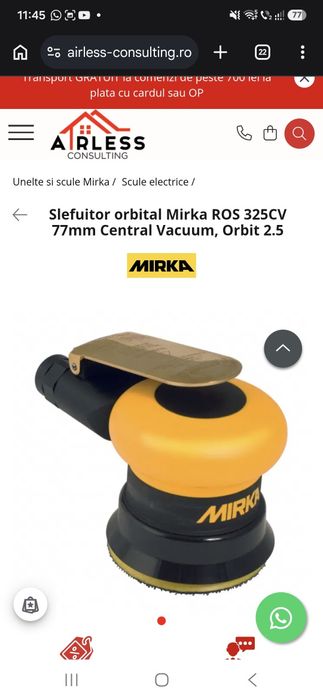 Slefuitor Mirka pro
