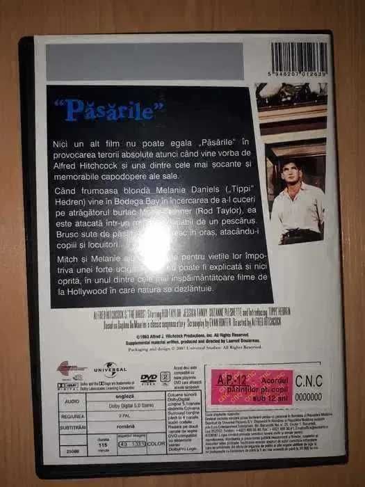 Lot doua dvd-uri cu filme de suspans clasice