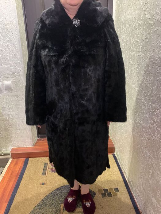 Шуба норковая цельный
