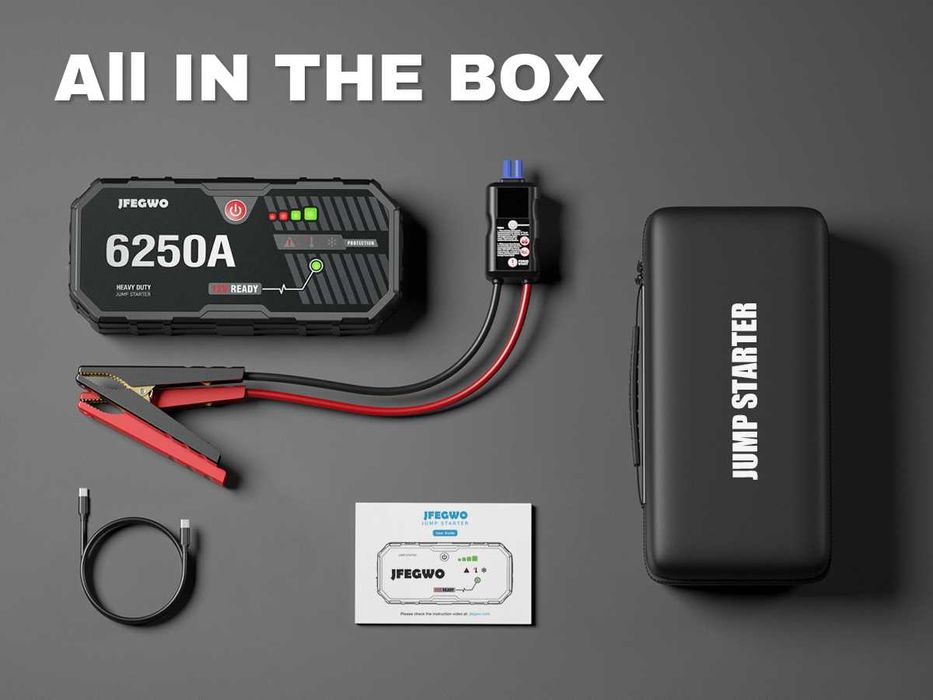 Бустер за подаване на ток Стартерно устройство Jump starter  PowerBank