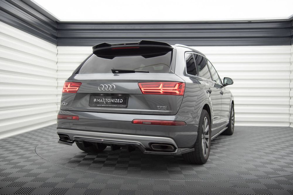 Добавка за задна броня Maxton design за Audi Q7 (2015-2019)