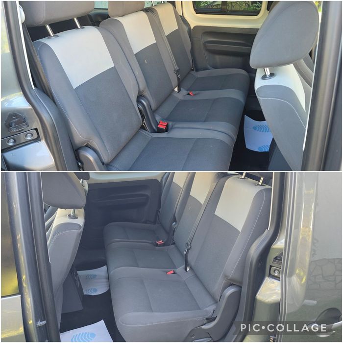 Vw caddy/7 locuri/model lung/