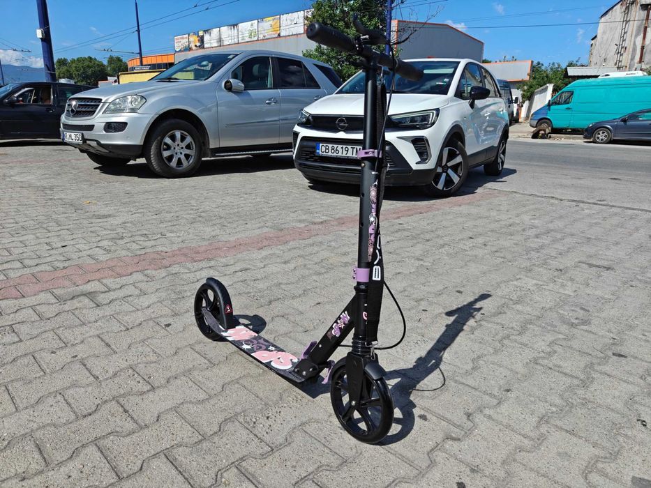 BYOX Детска тротинетка SPOOKY лилав