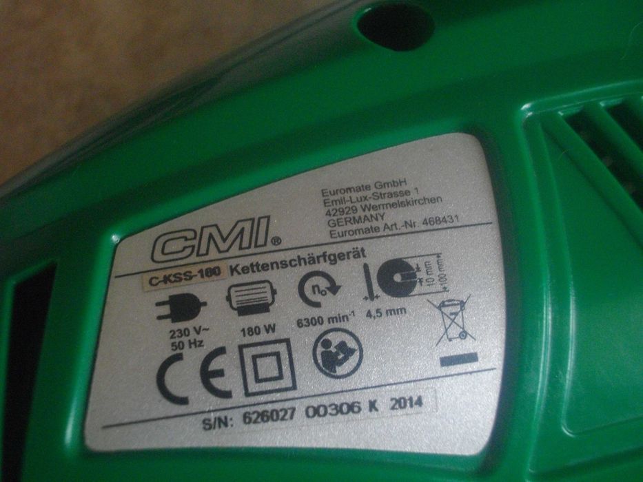 85-220W-180W Ел Машина Заточване Вериги Немска Профи ATIKA/GMI/Einhell